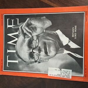 1963 TIME Magazine  - Britain's Lord Home